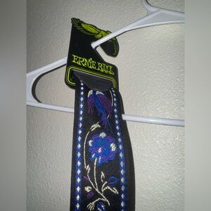 Ernie Ball Classic Jacquard Polypro Guitar Strap Purple Pheasant 2 in.